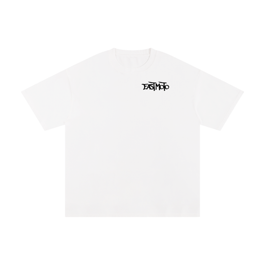 'STREET LEGAL" tee in white